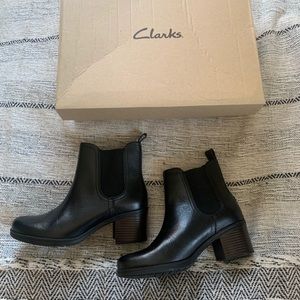 Never worn Clark boots